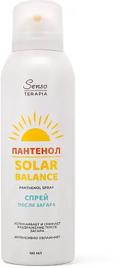 Senso Terapia спрей после загара с пантенолом 180мл