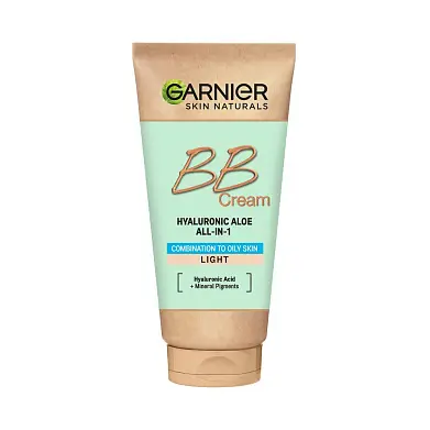 Garnier крем гиалуроновый алоэ уход 5 в1 для смешанной и жирной кожи