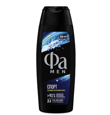 Фа men душ гель спорт 250 мл 
