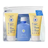 Camomilla Blu travel набор для чувствительной кожи шампунь кондиционер гель для умывания лица и тела