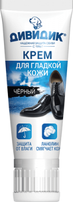 Дивидик крем для обуви Престиж чёрный 75мл 