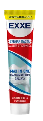 Exxe зубная паста максимальная защита от кариеса max 170 г 