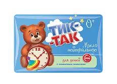 Тик-Так мыло детское 0+ с оливковым молочком 90 г