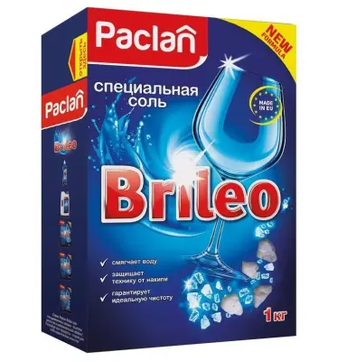 Paclan соль для посудомоечных машин 1кг 