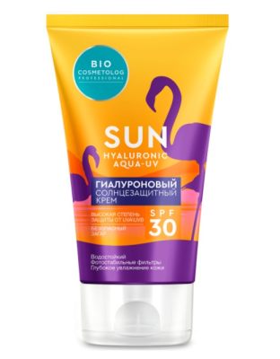 Bio Cosmetolog Professional крем солнцезащитный Гиалуроновый SPF30 150мл 