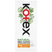 Kotex natural нормал прокладки ежедневные 40 шт
