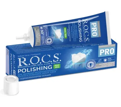 ROCS PRO зубная паста полировочная 35г 