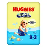 Huggies little swimmers подгузники для плавания 3-8 кг 2-3 размер 14 шт