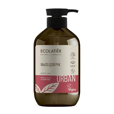 Ecolatier Жидкое мыло для рук ягоды асаи & танжерин, 400 мл