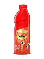 Xtormer turbo гель для удаления засоров в канализационных трубах 1000 мл красный