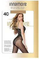 INNAMORE колготки 40 5 с кружевн шорт и ластовицей 12% эластана