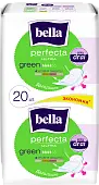 Прокладки супертонкие BELLA PERFECTA ULTRA GREEN, 10+10шт