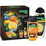 Palmolive пн men цитрусовый заряд и свежесть гель для душа 250 мл+шампунь кондиционер 2в1 450 мл