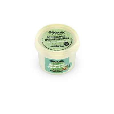 Organic Kitchen йогуртовая маска для лица миндально фисташковая 100 мл 