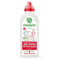 Synergetic концентрированный гель для стирки для спортивной одежды и мембранных тканей 0,75 л 25 стирок