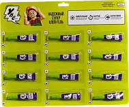 Упс супер клей гель на карте 12 шт