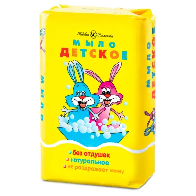 Невская Косметика туалетное мыло детское 90 г 