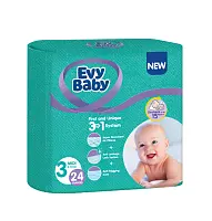 Evy Baby миди стандарт подгузники 5-9 кг 24 шт