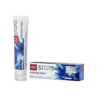 Splat stars зубная паста крепкие зубы 125 г 