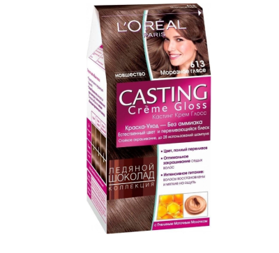 L'Oreal Paris Casting Creme Gloss краска уход для волос 613 морозный глясе 
