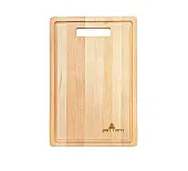 Pattern доска разделочная с желобом 30 х20 х 0.8 см берёза