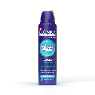 Deonica for men дезодорант fresh 150 мл спрей 
