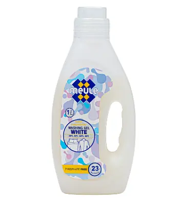 Meule White 1 л(23 стирки)-Концентрированный гель для стирки белого и светлого белья.