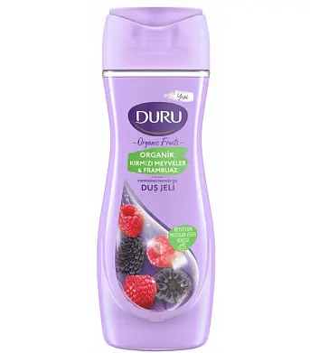 Duru organic fruits гель для душа спелая малина 450 мл