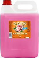 Зодиак жидкое мыло прозрачное роза 5 л