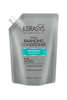 Kerasys кондиционер лечение кожи головы запасной блок 500мл 