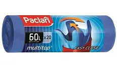 Paclan мешки для мусора 60л 20шт