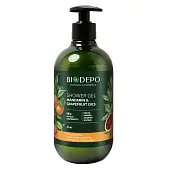 Biodepo гель для душа натуральный с эфирными маслами грейпфрута и мандарина 475 мл