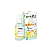 Garnier крем сыворотка с витамином с для лица 2 в 1 супер сияние 25 50 мл