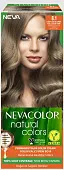 Nevacolor Natural Colors стойкая крем краска для волос 8.1 пепельный светлый блондин