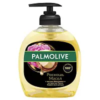 Palmolive жидкое мыло роскошь масел с маслом макадамии и экстрактом пиона 300 мл