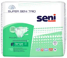 Подгузники BELLA SUPER SENI TRIO по 10 шт