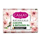 Camay туалетное мыло с натуральными экстрактами и маслами японская сакура для всех типов кожи 85 гр