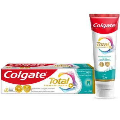 Colgate зубная паста пррофессионал чистка гель 75 мл 