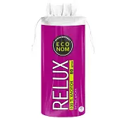 Relux ватные диски 80 шт с непрошитым краем