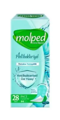 Molped ежедневные прокладки антибактериальные 28шт 