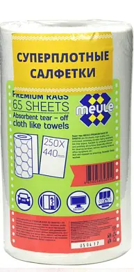 Meule ряпки универсальные в рулонах 65 шт 25Х44