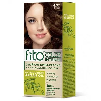 Fito color краска для волос тон 4.37 мокко