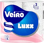 Veiro туалетная бумага 3 х слойная белая 4 шт