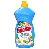Биолан средство для мытья посуды глицерин и ромашка 450 мл