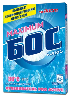 Бос плюс мах отбеливатель порошок 300г 