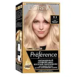 L' Preference краска для волос 9.1 викинг очень светло русый пепельный