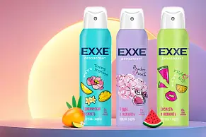 Дезодоранты EXXE – заряд свежести на каждый день!
