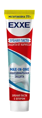 Exxe зубная паста максимальная защита от кариеса max 170 г