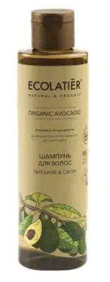 Ecolatier green шампунь для волос питание & сила серия organic 250 мл 