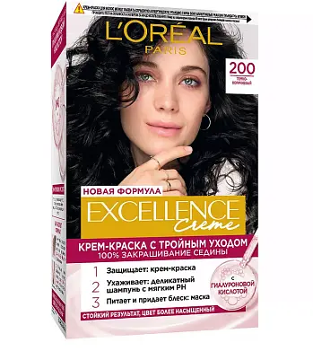 L' Excellence 200 тёмно коричневый